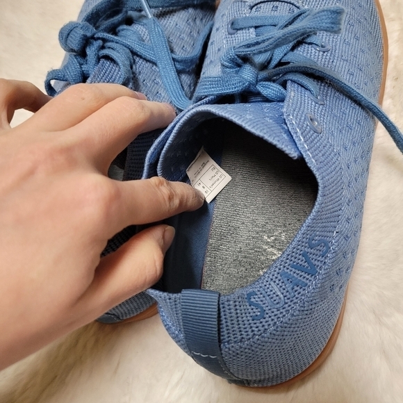 SUAVS The Zilker Gum Sneaker Womens Size 10 Blue - Picture 7 of 8